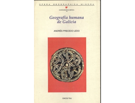 Livro Geografía Humana De Galicia de Andrés Precedo Ledo (Espanhol)