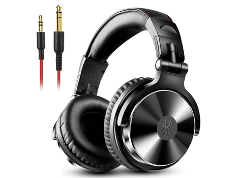 Auriculares ONEODIO Wired Professional Studio Pro Dj com MicroAuriculares Sobre a Orelha
