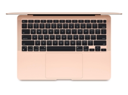 Macbook Air APPLE Dourado (13.3'' - Apple M1 - RAM: 8 GB - 256 GB SSD - Apple GPU)