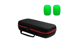 Kit De Microfone Sem Fio Duplo Verde