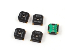 Conjunto de 5 Buzzers Smd Passivos quadrados 8,5x8,5x3mm pretos dc 3,6v CHABERLU