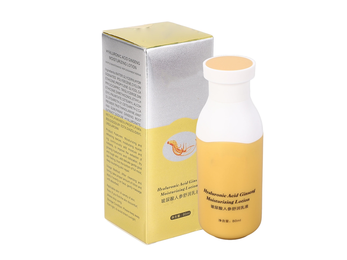 Emulsão Hidratante Com Ginseng Concentrado Para Renovação E Hidratação