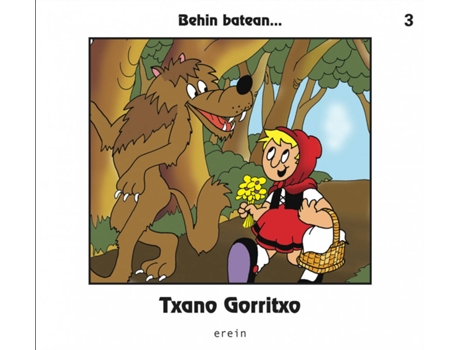 Livro Txano Gorritxo de VVAA (Basco)