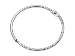 2026 anéis de Cortina de Banho Linjou de Metal Prateado, 20 Unidades, 50 Mm, Resistente À Corrosão, Deslizamento Suave