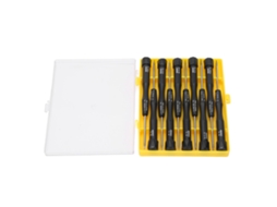 Yuru kit de Chaves de Fenda Multifuncional com Cabo Anti derrapante Magnético para Manutenção de Telefones
