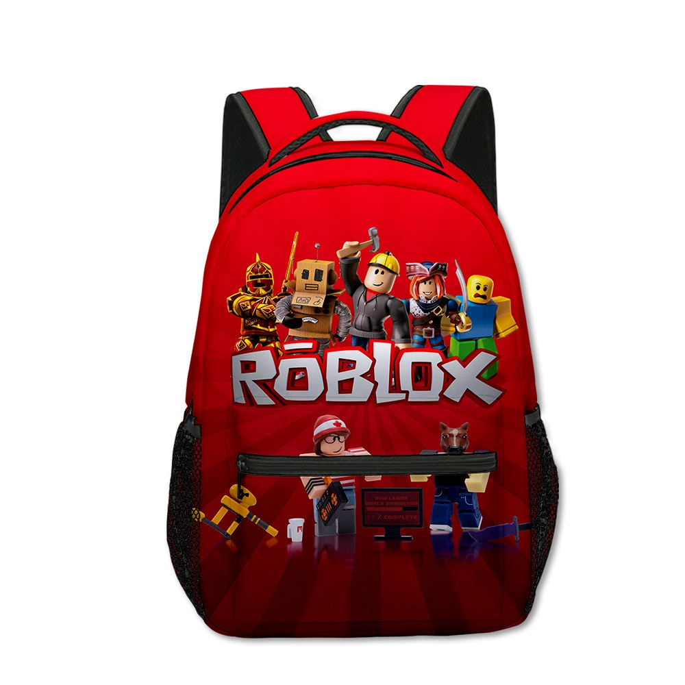 Mochila Roblox Infantil, Bolsa De Viagem, Escolar, Presente Vermelha Aquaforge