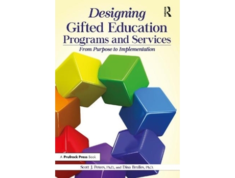 Livro designing gifted education programs and services de scott j. peters,dina brulles (inglês)