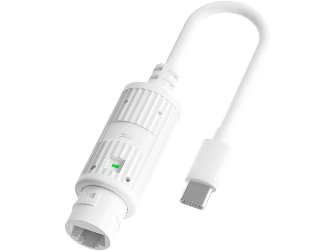 Over De 48v Para 5v 2.4a, Usb-c, Padrão Ieee802.3af/at 10/100mbps,