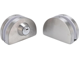 Porta Em Aço Inoxidável, 3 Portas, Fechadura De Vidro Inovadora Com Porta Dupla.
