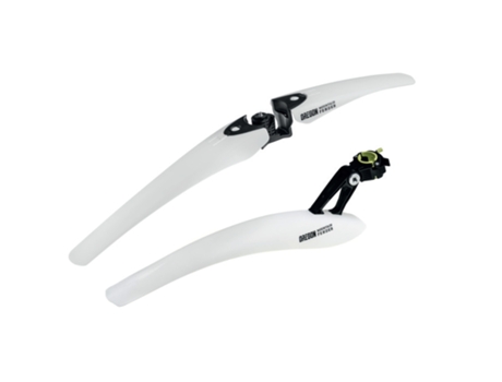 Guarda-Lamas Dianteiro e Traseiro Oregon Kit LASALLE SPORTS Ciclismo Montanha Branco