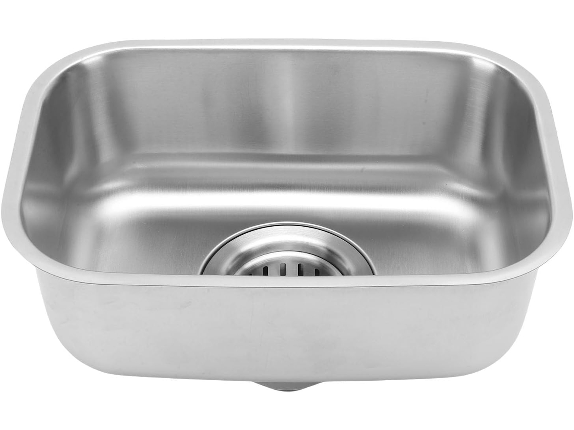 Pia De Cozinha, 12,6 X 8,66 X 4,72 Polegadas, De Embutir, Por