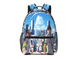 Mochila U31 Your Name Para Estudantes, Durável E Leve, Com Alça De Ombro Impermeável E Respirável. Olysi Shop
