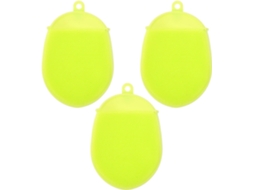 Lurelia Kit De 3 Escovas De Banho Para Bebé De Cuidado Corporal, Massagem Suave E Cor Azul