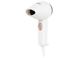 Secador De Cabelo Para Viagem Compacto, 2 Níveis De Potência, Motor De Baixo Ruído Mesko Ms2275 Branco