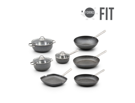 Trem De Cozinha Indução 7 Peças Forno F. i.t. Celar