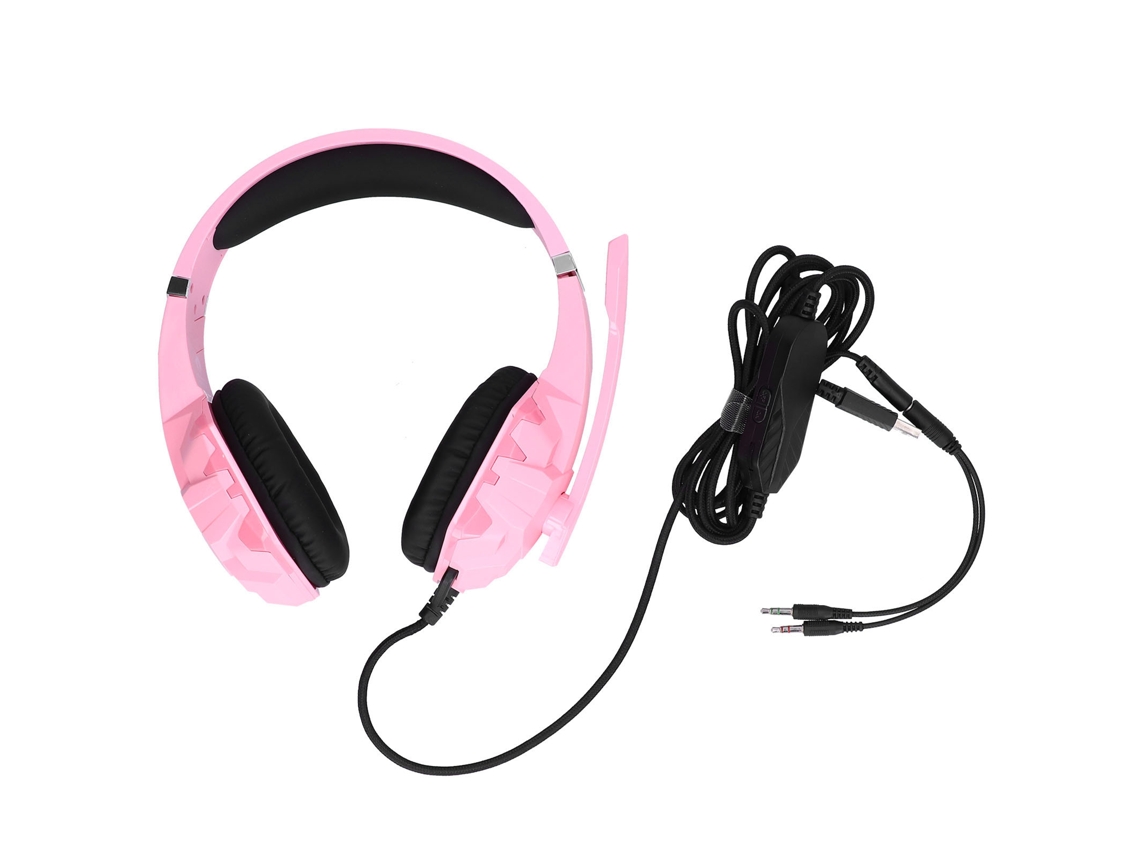Fone de Ouvido Gamer com Fio para E sports com Cancelamento de Ruído e Graves Estéreo EOOCOO