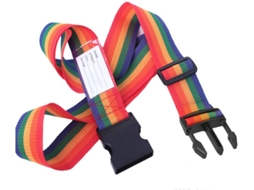 Lurelia Bolsa Bagagem, Ajustável, Resistente, Conjunto 4 Peças, Arco-íris