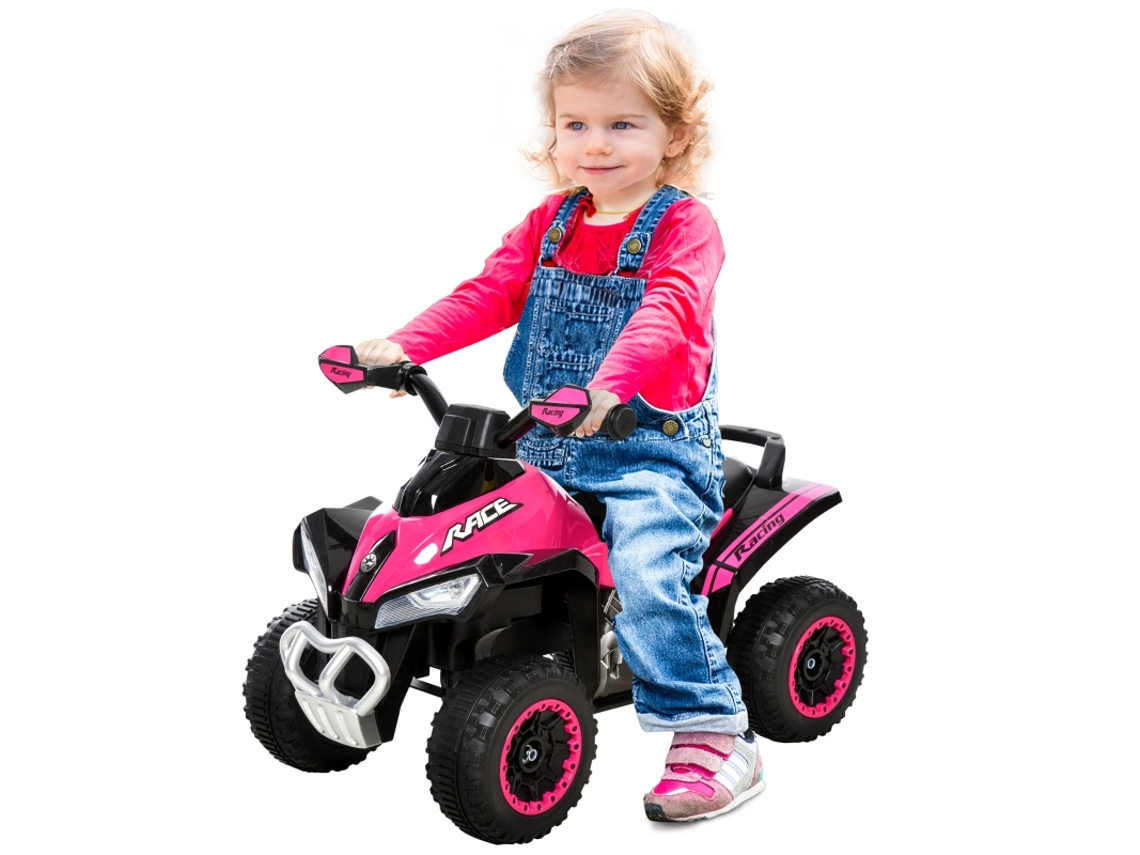 Carrinho Elétrico 18-36 Meses Rosa