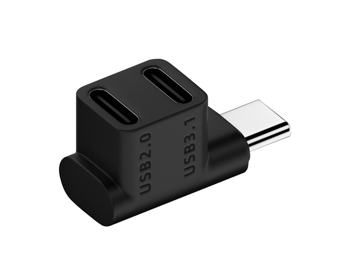 Adaptador De Console Em Ângulo Reto, Conversor De 90 Graus, Plugue De Extensão Usb-c Tipo C