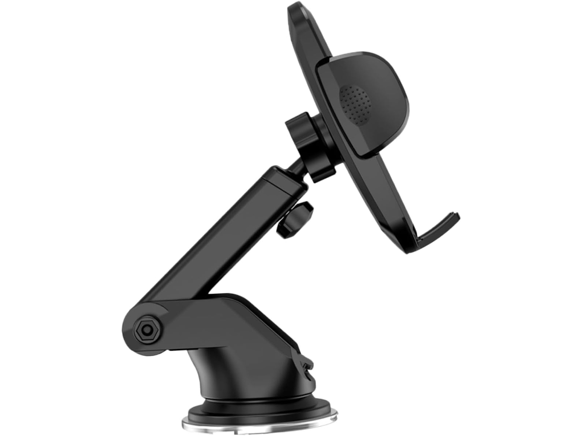 Suporte Para Celular Veicular Com Ventosa, Clipe Para Saída De Ar, Giratório, Antiderrapante E Durável.