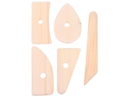 5Pcs Raspador de Argila ALLINLESS