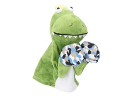 Primerox boneco de Boxe Infantil Interativo Pelúcia com Som Brinquedo Mão Animal