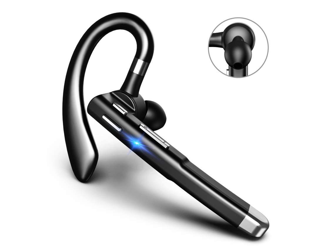 (fone De Ouvido Único) Fone De Ouvido Bluetooth, Fones De Ouvido Sem Fio Com Microfone, Compatível Com Iphone E Android.