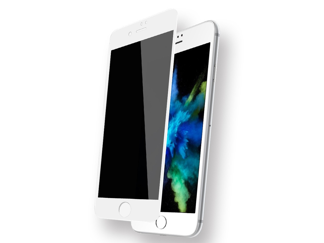 Protetor De Vidro Anti-espião De Privacidade - Iphone 7plus/8plus Branco