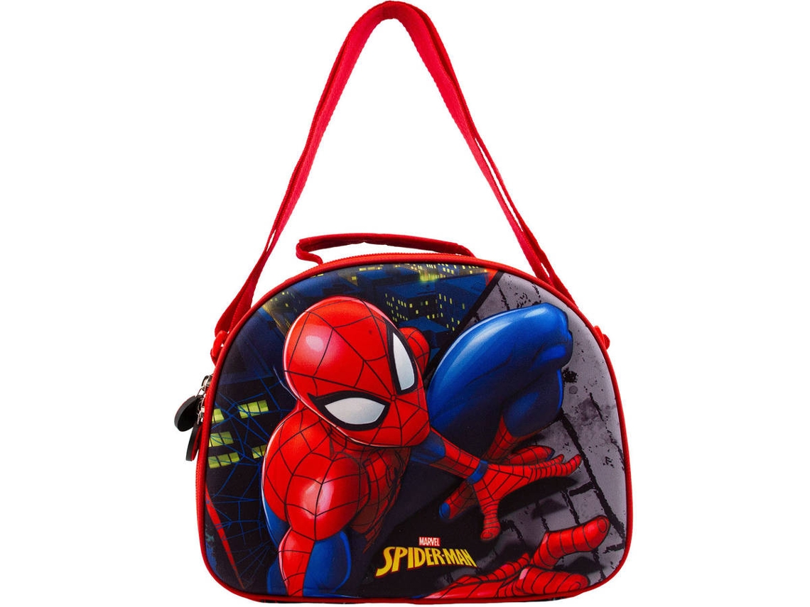 Lancheira HOMEM-ARANHA Wall 3D (20.5x26x10cm)