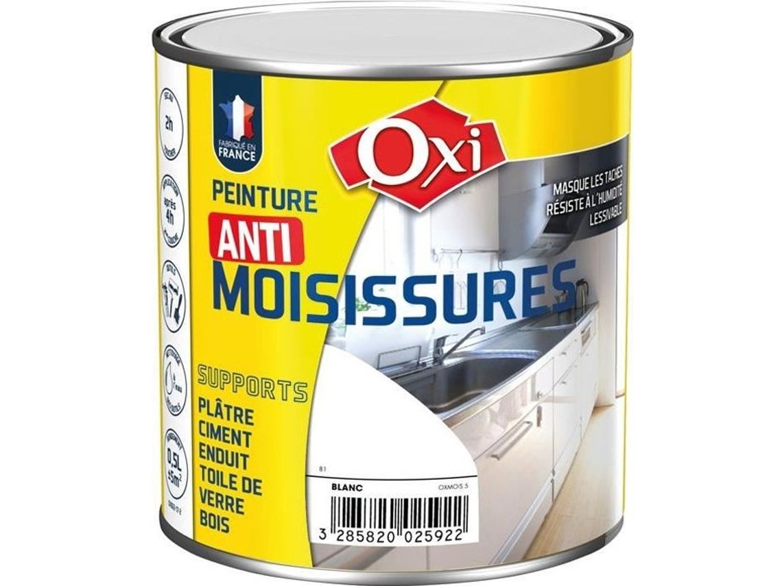Tinta Antimofo Branca 0,5 L Oxi