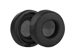 Peças De Almofadas De Substituição De Couro Proteico Para Beats Studio Pro Preto Lalamoli