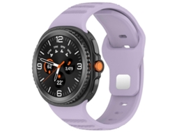 Pulseira De Silicone Para Relógio Xdfind Com Fivela De Tachas Prateadas E Bolinhas Redondas