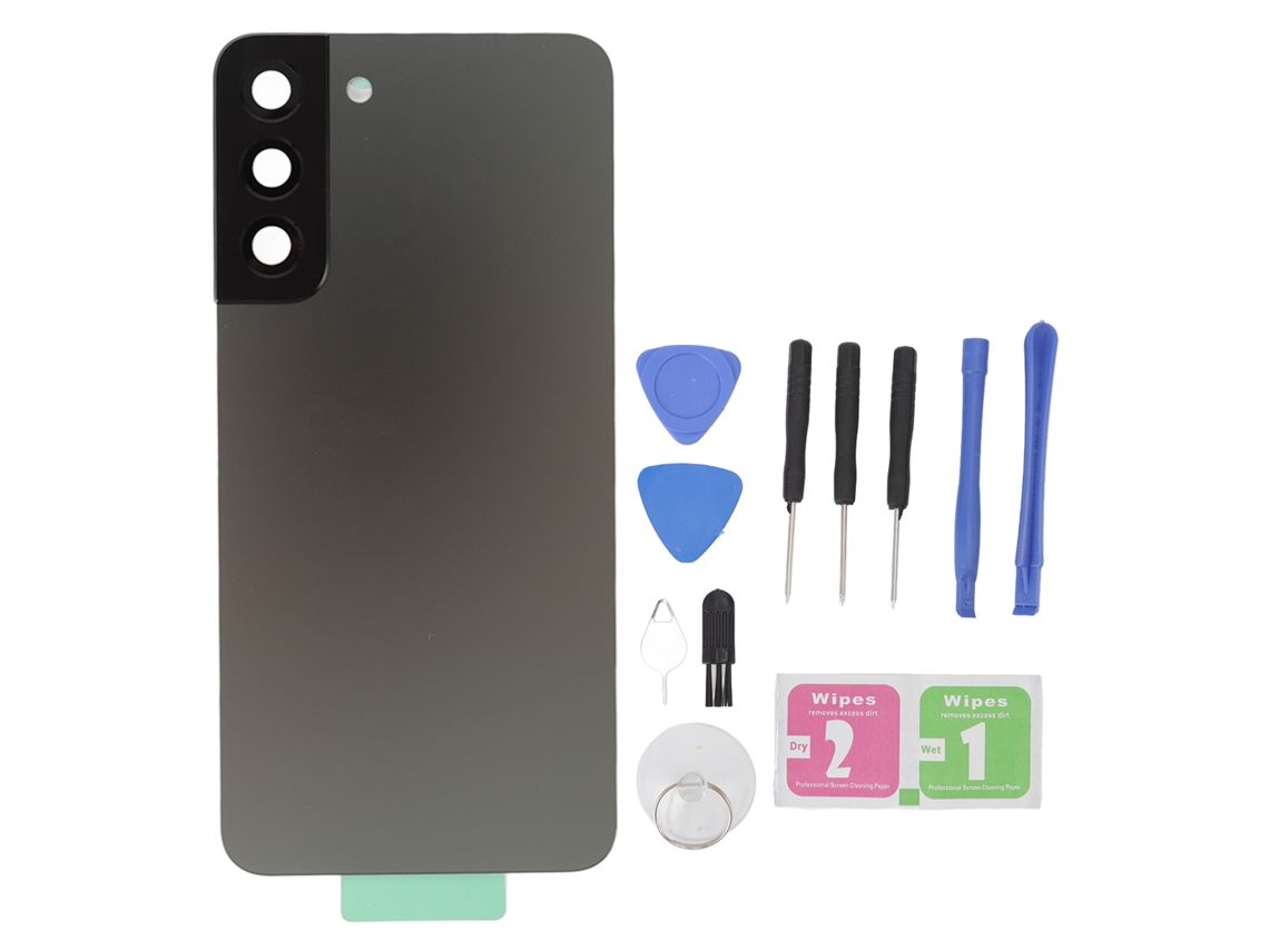 Capa de Vidro EOOCOO para Galaxy S22+ Plus, substituição traseira