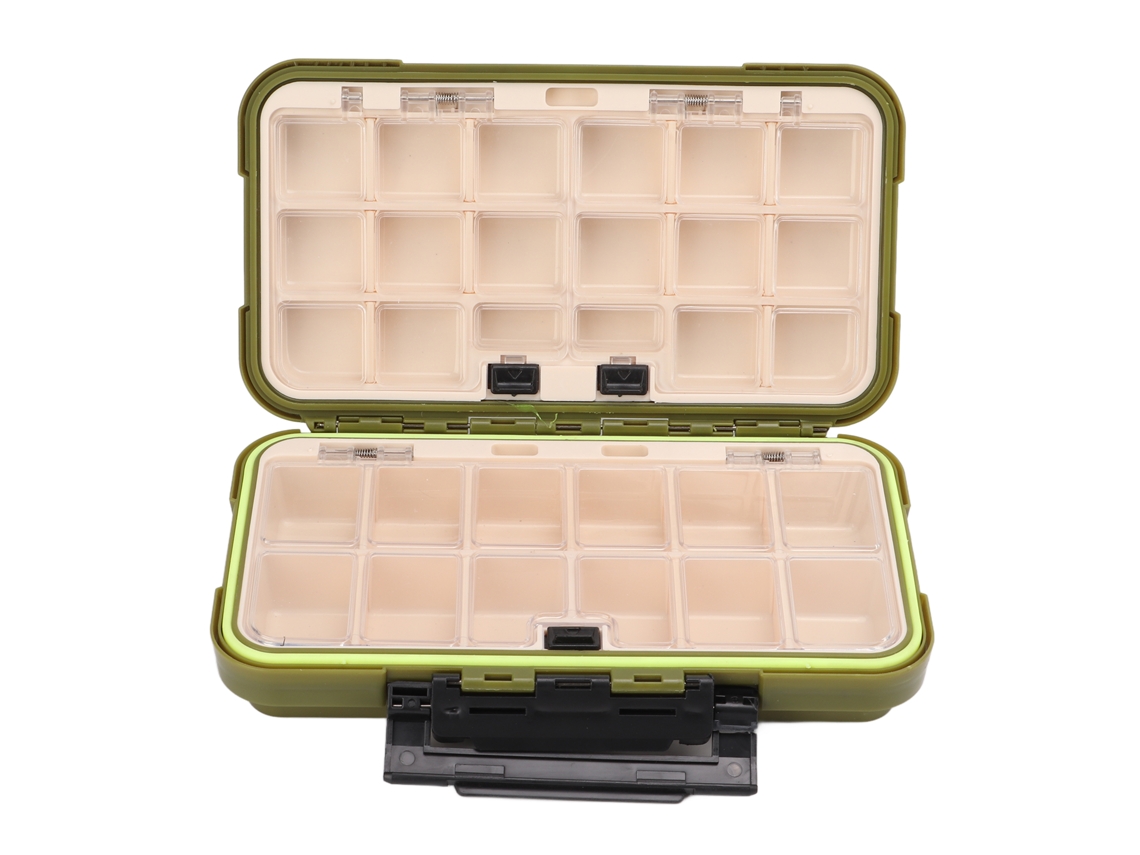 Caixa de Pesca com Trava Lateral 20x12x5cm S/MARCA