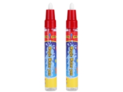 2pcs/set Lápis De Cor Com Água Para Bebê Lápis Mágicos Para Tapete De Pintura Livro Presente Para Crianças