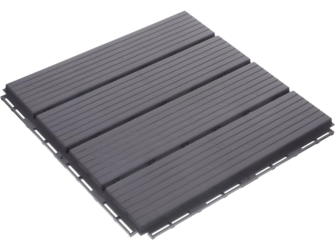 Suportes De Pedestal Ajustáveis Em Plástico Para Terraços, 4 Unidades Pretas, Faixa De 22 A 40 Mm, Ideais Para