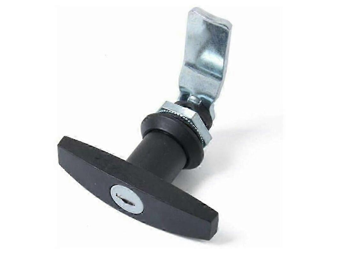 Trava Universal Com Chave Em T Em Liga De Alumínio Para Trailers E Motorhomes Do Reino Unido, Acabamento Preto Para Travamento Se Aquaforge