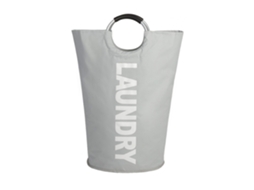 Lurelia Cesto Para Roupa Dobrável Alças Portátil 90l 38 X 79 Cm Tecido Oxford Azul Marinho Quarto Organização