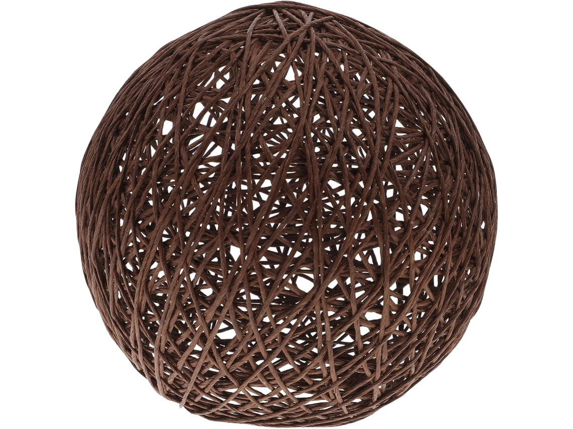 Difusor Decorativo de Bolas de Rattan com Luz Quente Natural, Simples e Prático. SFUSHOS