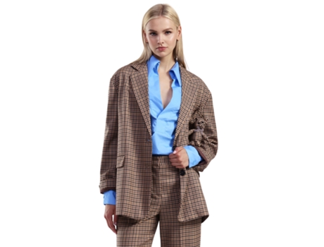 Blazer De Mulher Dixie Quadri Orsachiotto Viscose (xs)