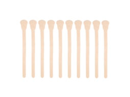 Palillos De Cera De Madera Para Depilación Guitarra 10pcs