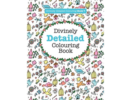 Livro Divinely Detailed Colouring Book 7 de Elizabeth James (Inglês)