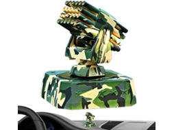 Difusor De Aromatizador Ar Solar Para Carro-formato Ornamento Giratório
