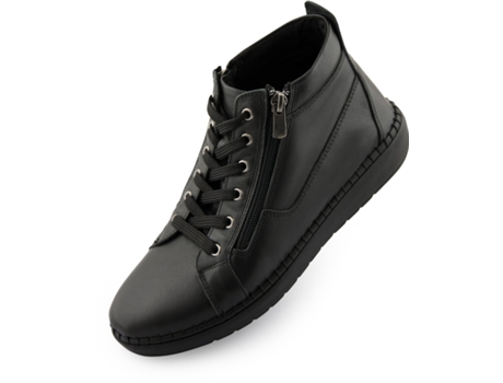 Tênis feminino de couro premium Nell 7026: conforto e estilo a cada passo