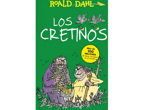 Livro Los Cretinos de Roald Dahl (Espanhol)