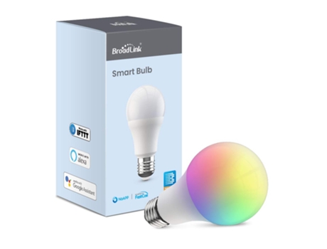 Lâmpada Inteligente  LB27 RGB Google Home / Amazon Alexa