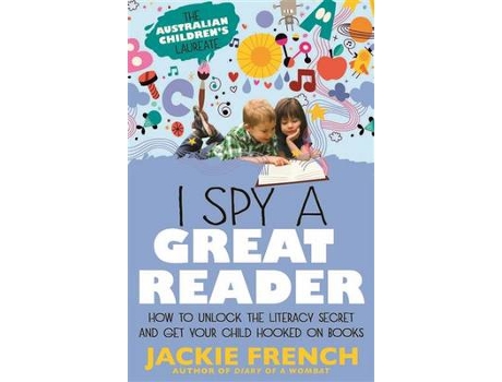 Livro i spy a great reader de jackie french (inglês)