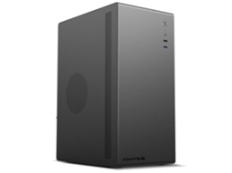 Optima Series Black Advance Matx/Mitx Metal PC Chassis 4 portas de expansão