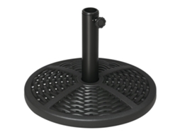 Base do Guarda sol Base do Lastro do Guarda sol Ø 45 X 33h Peso Líquido 9 Kg Preto Ge