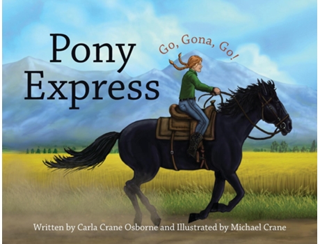 Livro Pony Express de Carla Crane Osborne (Inglês)
